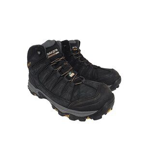 Dakota Men's 6" 2301 Aluminum Toe Comp. Plate WP Work Boots Black Size 9.5W/L